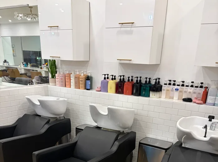 Salon interior after EVM cleaning