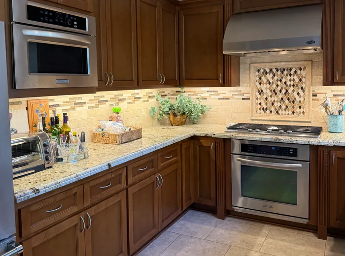 Spotless kitchen after EVM deep clean