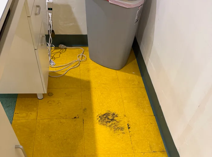 Property before move-out clean